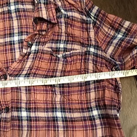 Lucky Brand small plaid shirt - Picture 2 of 4